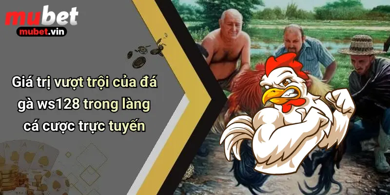 Giá trị vượt trội của đá gà ws128 trong làng cá cược trực tuyến